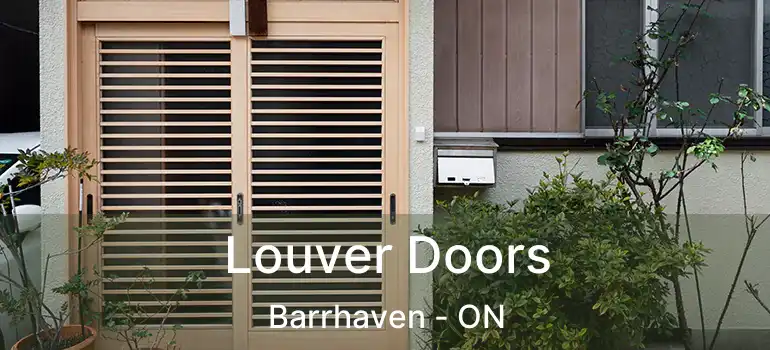  Louver Doors Barrhaven - ON