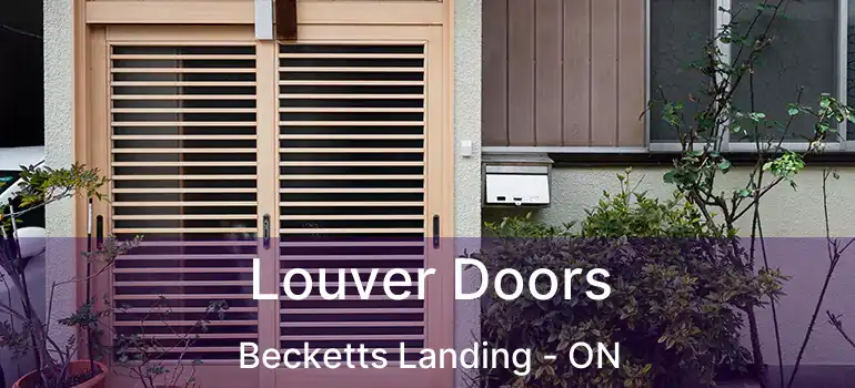  Louver Doors Becketts Landing - ON
