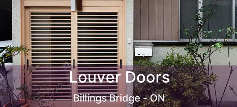  Louver Doors Billings Bridge - ON