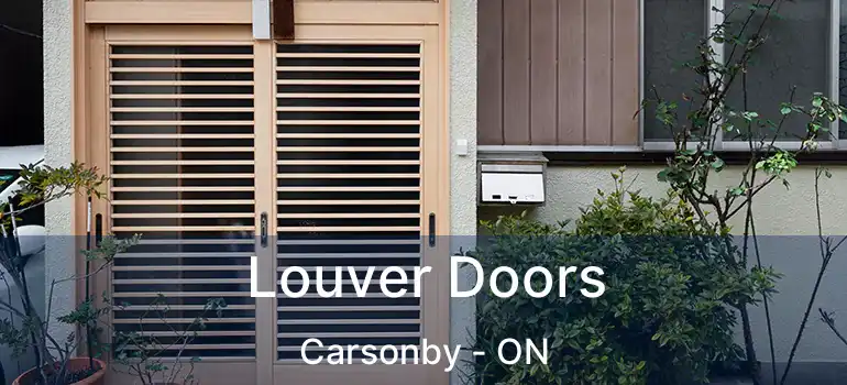  Louver Doors Carsonby - ON