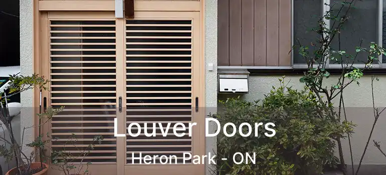  Louver Doors Heron Park - ON