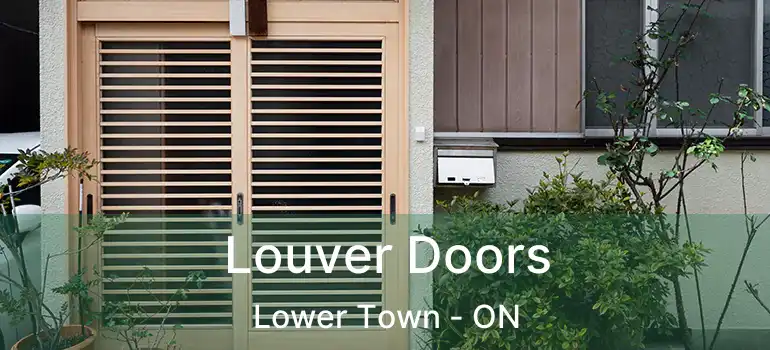  Louver Doors Lower Town - ON