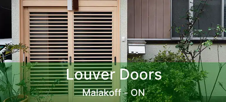 Louver Doors Malakoff - ON