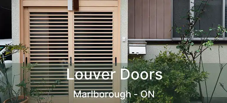 Louver Doors Marlborough - ON