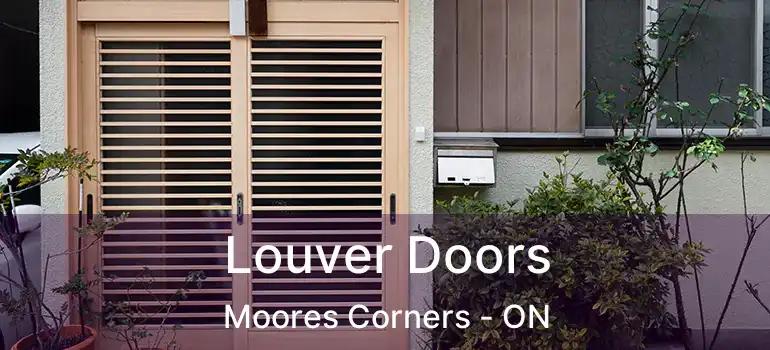 Louver Doors Moores Corners - ON