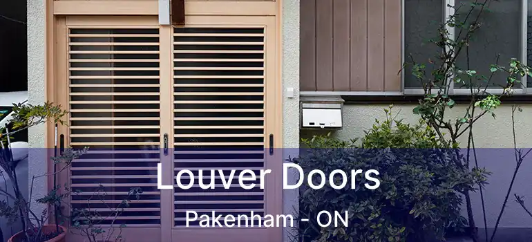  Louver Doors Pakenham - ON