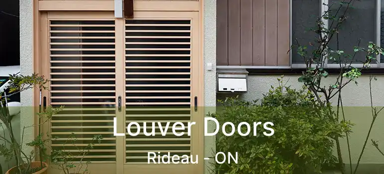  Louver Doors Rideau - ON