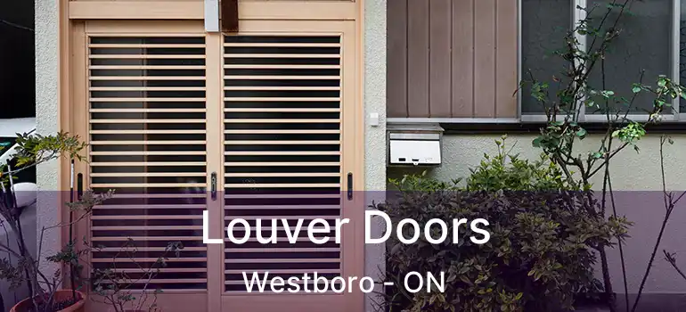  Louver Doors Westboro - ON