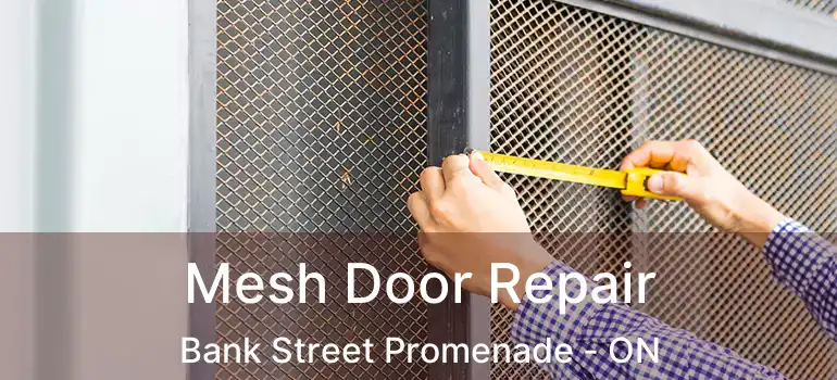  Mesh Door Repair Bank Street Promenade - ON