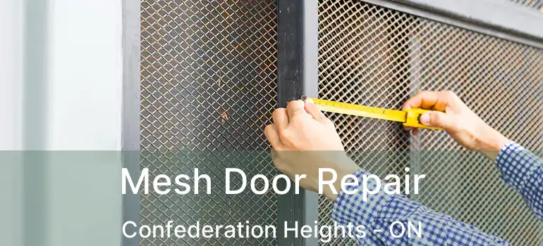 Mesh Door Repair Confederation Heights - ON