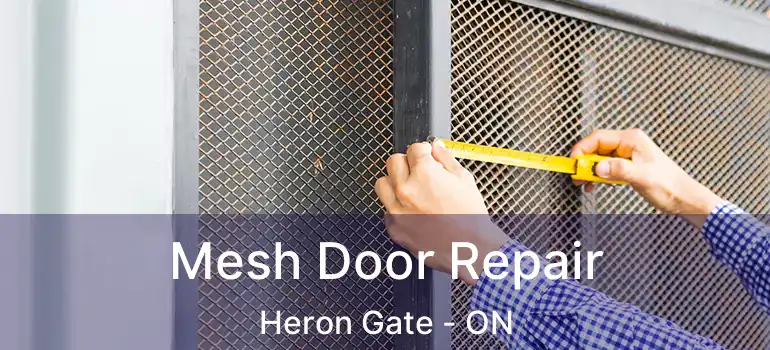  Mesh Door Repair Heron Gate - ON