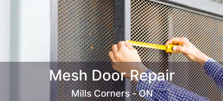 Mesh Door Repair Mills Corners - ON