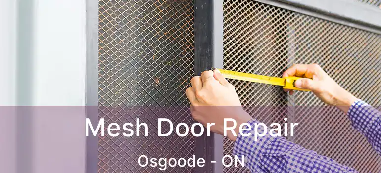  Mesh Door Repair Osgoode - ON