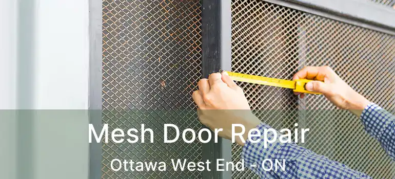 Mesh Door Repair Ottawa West End - ON