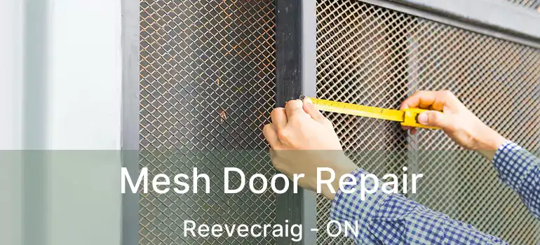 Mesh Door Repair Reevecraig - ON