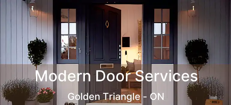 Modern Door Services Golden Triangle - ON