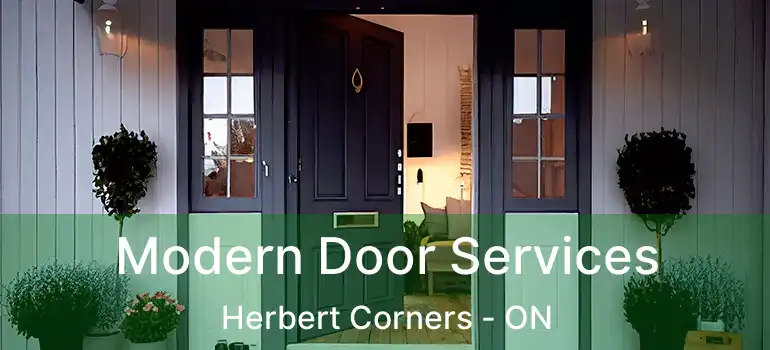 Modern Door Services Herbert Corners - ON