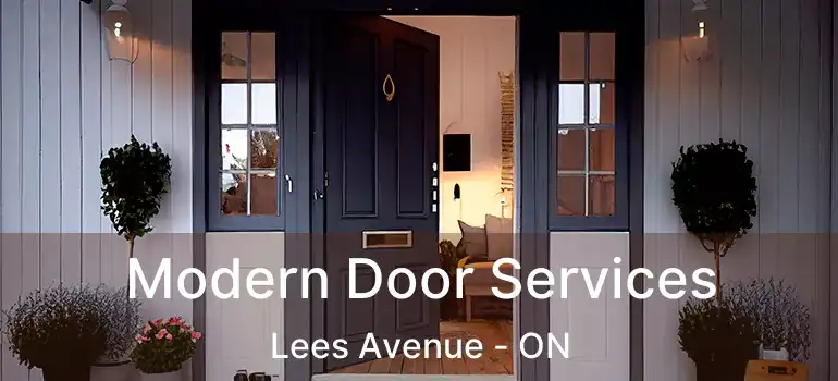 Modern Door Services Lees Avenue - ON