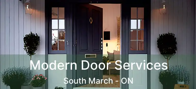Modern Door Services South March - ON