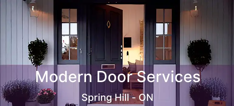 Modern Door Services Spring Hill - ON