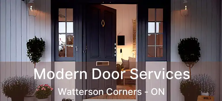 Modern Door Services Watterson Corners - ON