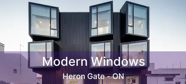 Modern Windows Heron Gate - ON