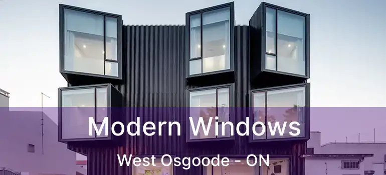 Modern Windows West Osgoode - ON