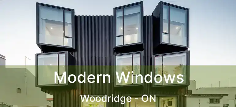 Modern Windows Woodridge - ON
