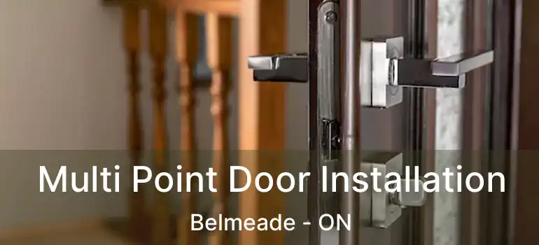 Multi Point Door Installation Belmeade - ON