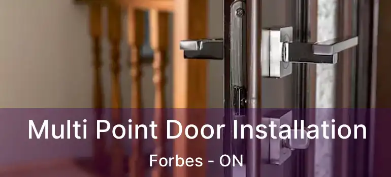 Multi Point Door Installation Forbes - ON