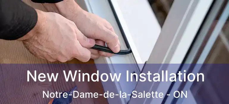 New Window Installation Notre-Dame-de-la-Salette - ON