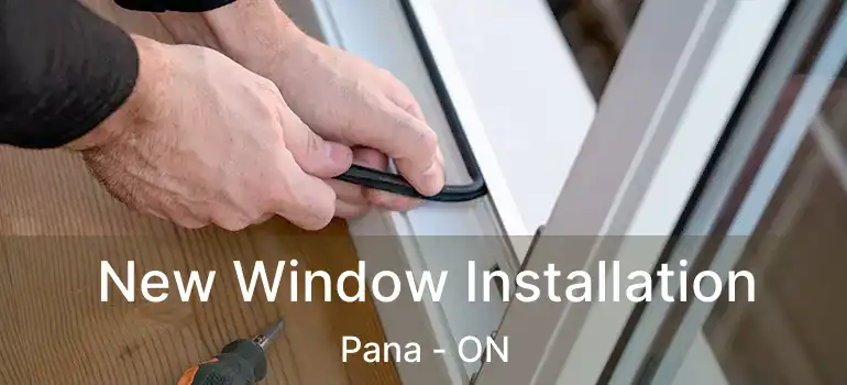 New Window Installation Pana - ON