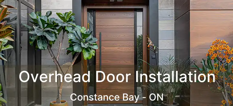 Overhead Door Installation Constance Bay - ON