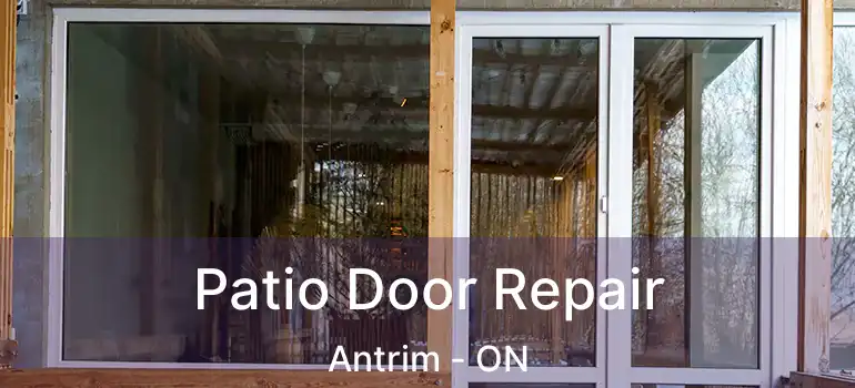  Patio Door Repair Antrim - ON