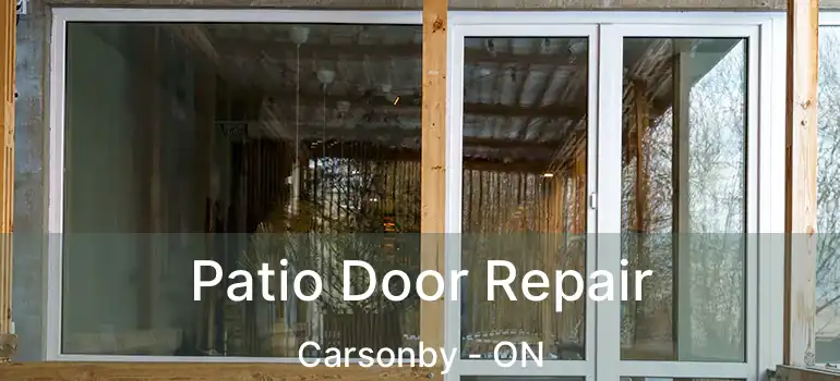  Patio Door Repair Carsonby - ON