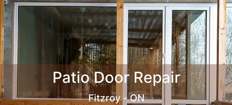 Patio Door Repair Fitzroy - ON