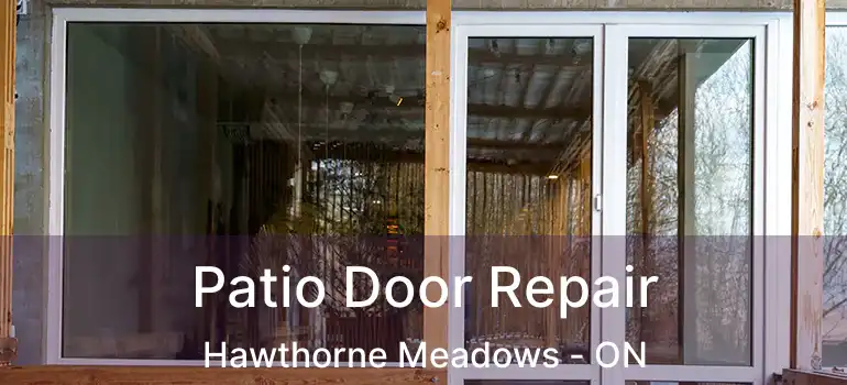 Patio Door Repair Hawthorne Meadows - ON