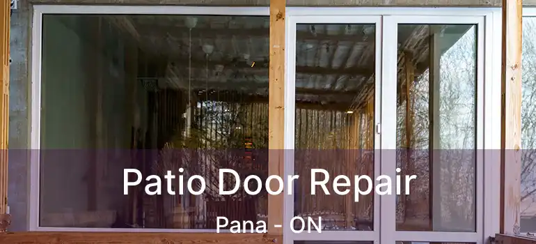  Patio Door Repair Pana - ON