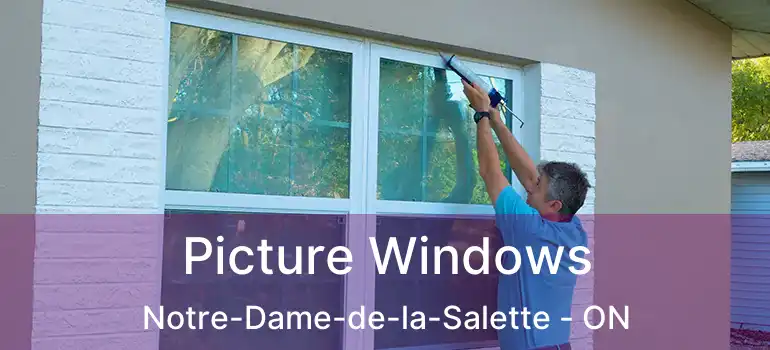 Picture Windows Notre-Dame-de-la-Salette - ON