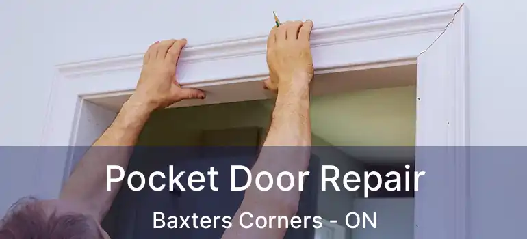  Pocket Door Repair Baxters Corners - ON