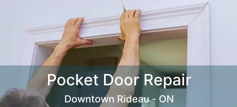  Pocket Door Repair Downtown Rideau - ON