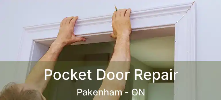  Pocket Door Repair Pakenham - ON