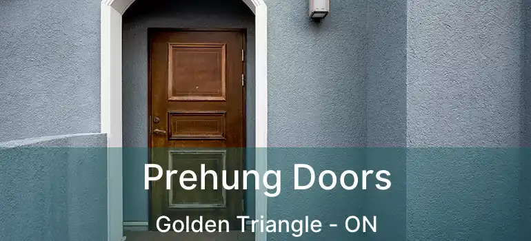  Prehung Doors Golden Triangle - ON