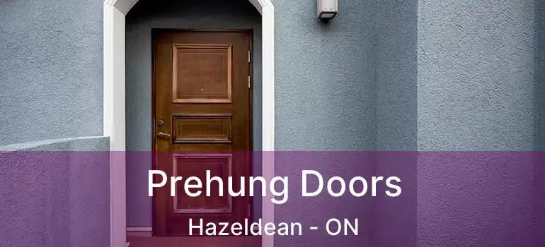 Prehung Doors Hazeldean - ON