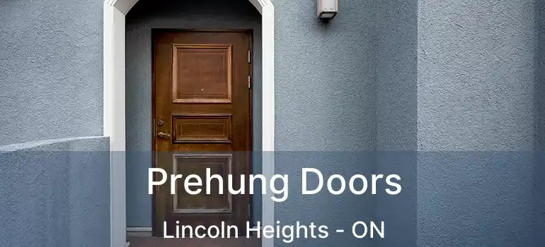  Prehung Doors Lincoln Heights - ON
