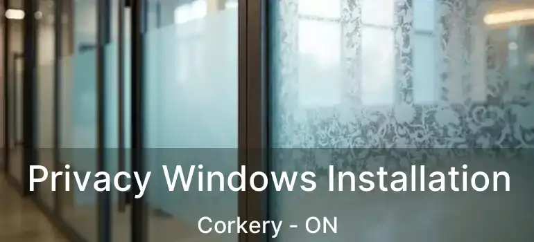 Privacy Windows Installation Corkery - ON