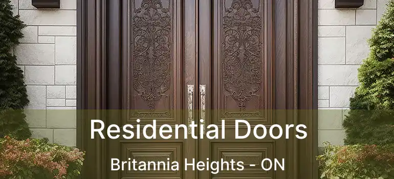 Residential Doors Britannia Heights - ON