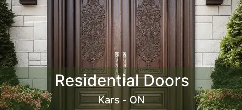 Residential Doors Kars - ON