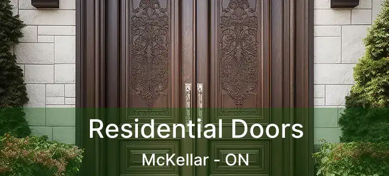 Residential Doors McKellar - ON
