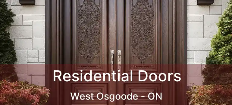 Residential Doors West Osgoode - ON